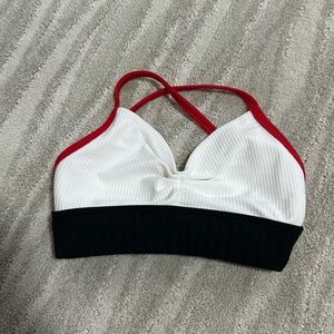 Tiger Friday, sports bra, child, medium, but runs more like a small
